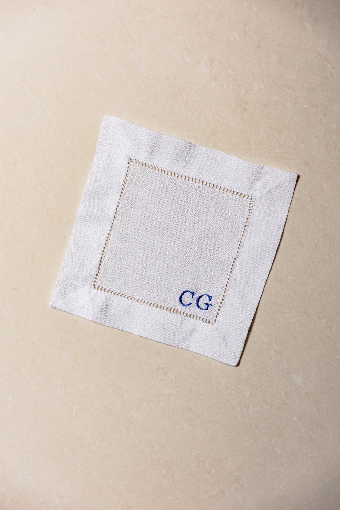 Personalized Monogrammed Cocktail Napkins
