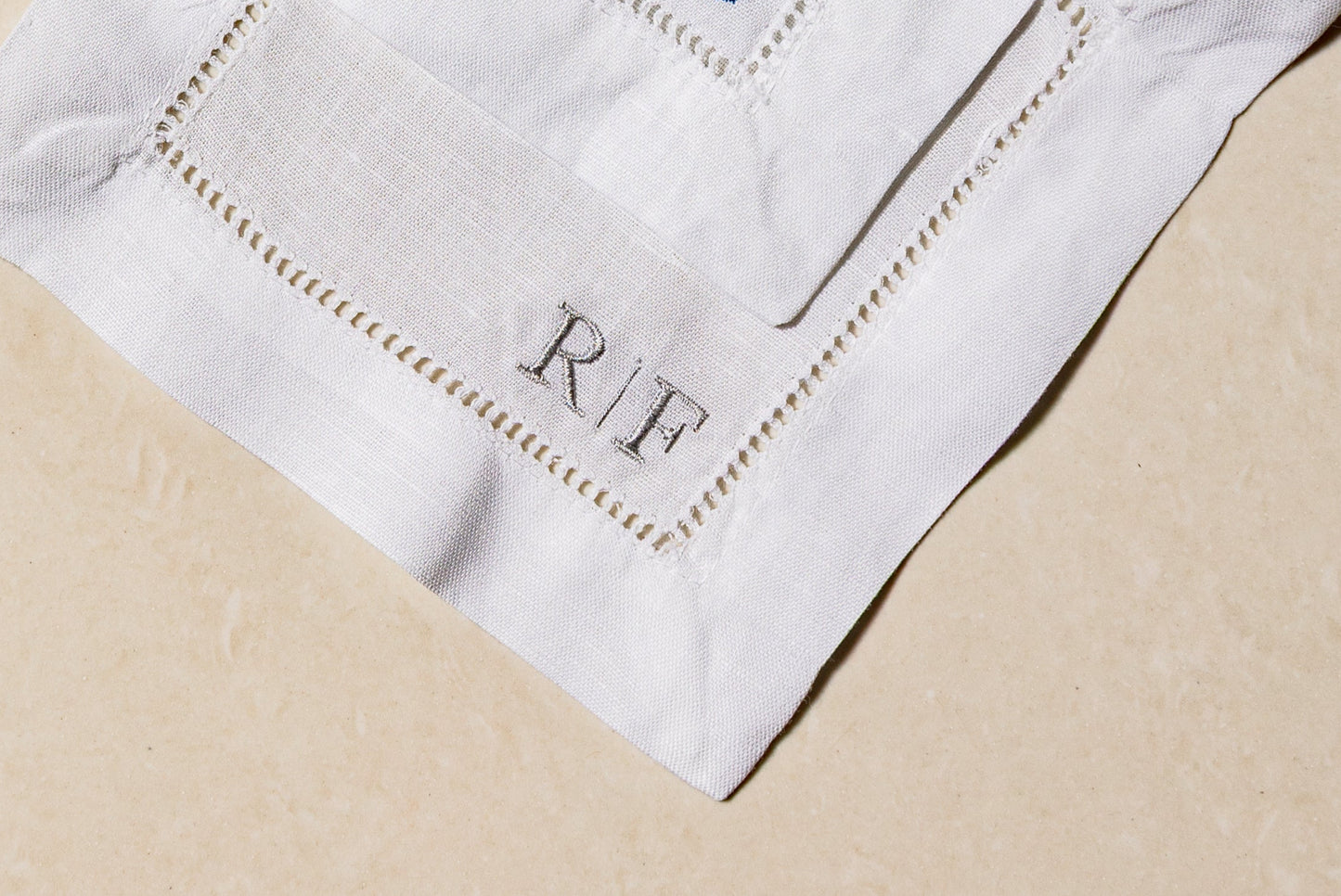 Dual Initial - Monogram Cocktail Napkins