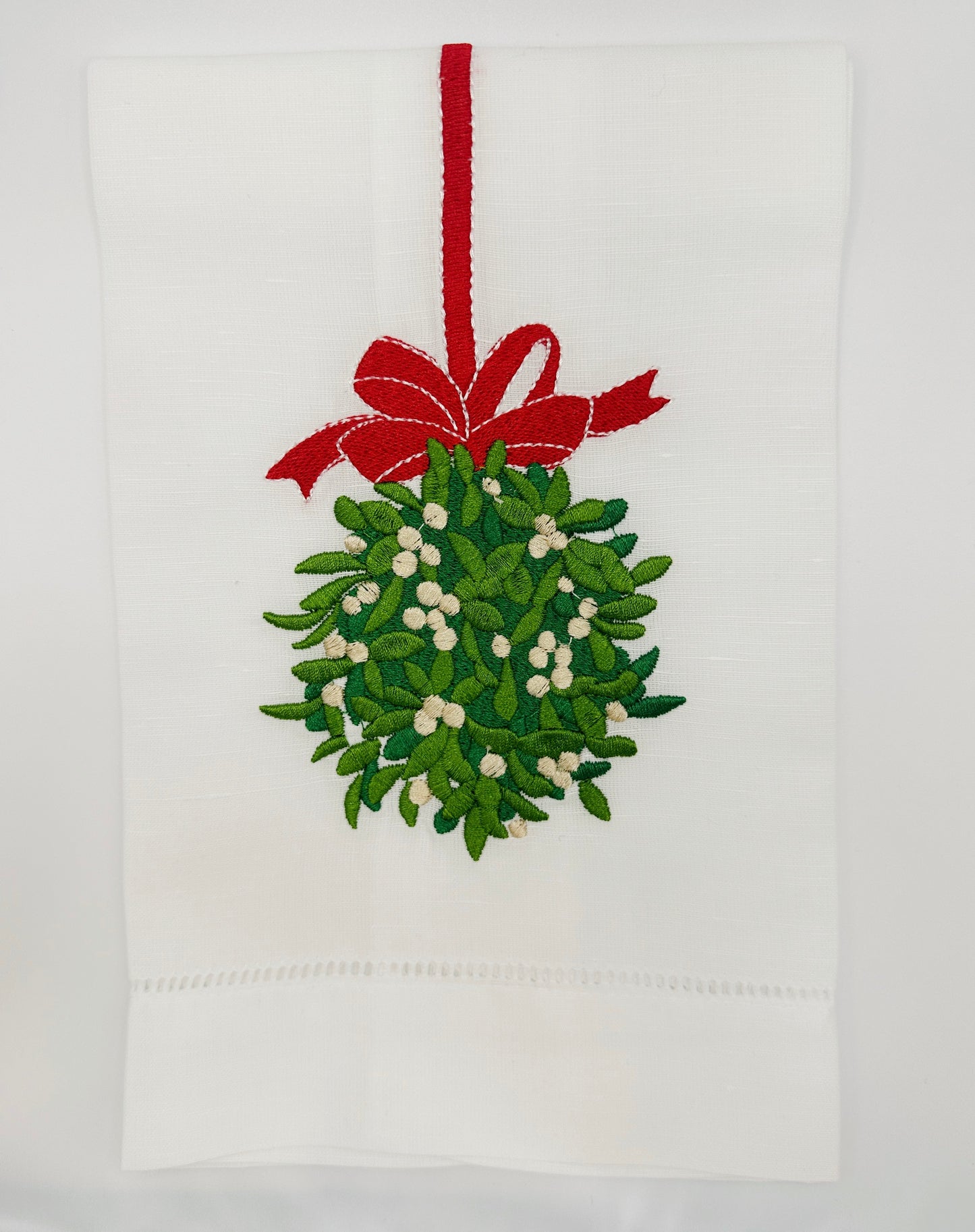 Mistletoe Tea Towel