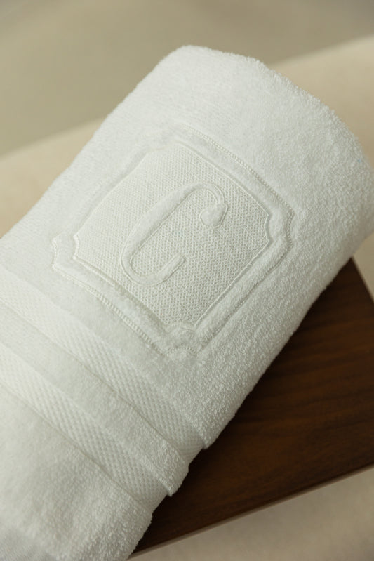 Monogram Bath Towel