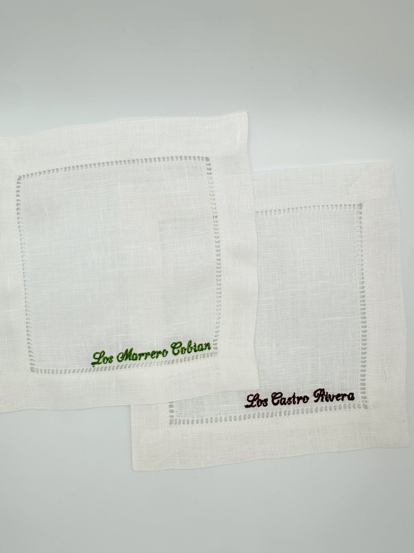 The Family Script Cocktail Napkins