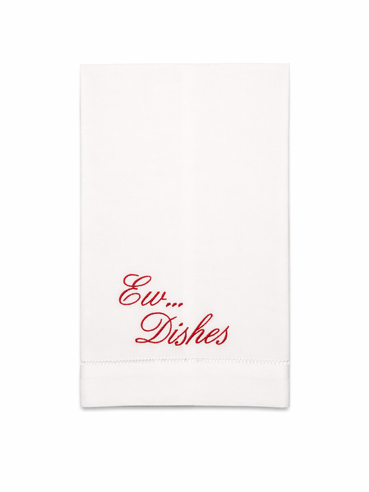 Ew… Dishes Tea Towel